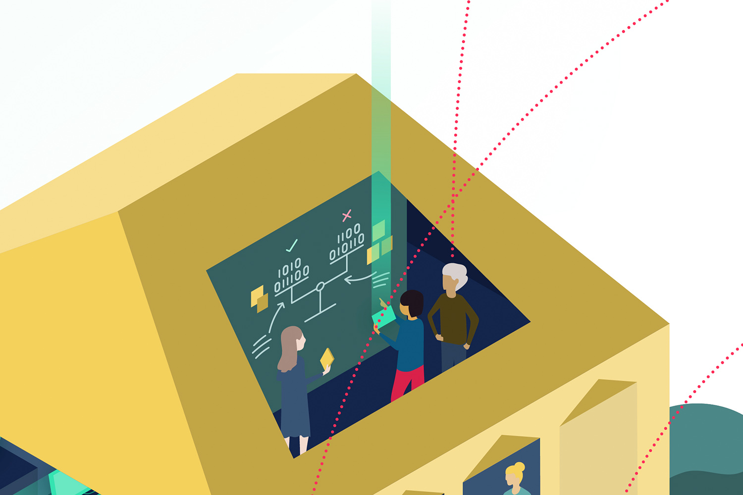 Illustration Bildungsdatenraum